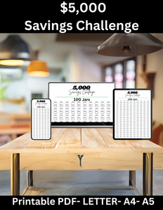 $5000 Savings Challenge Digital